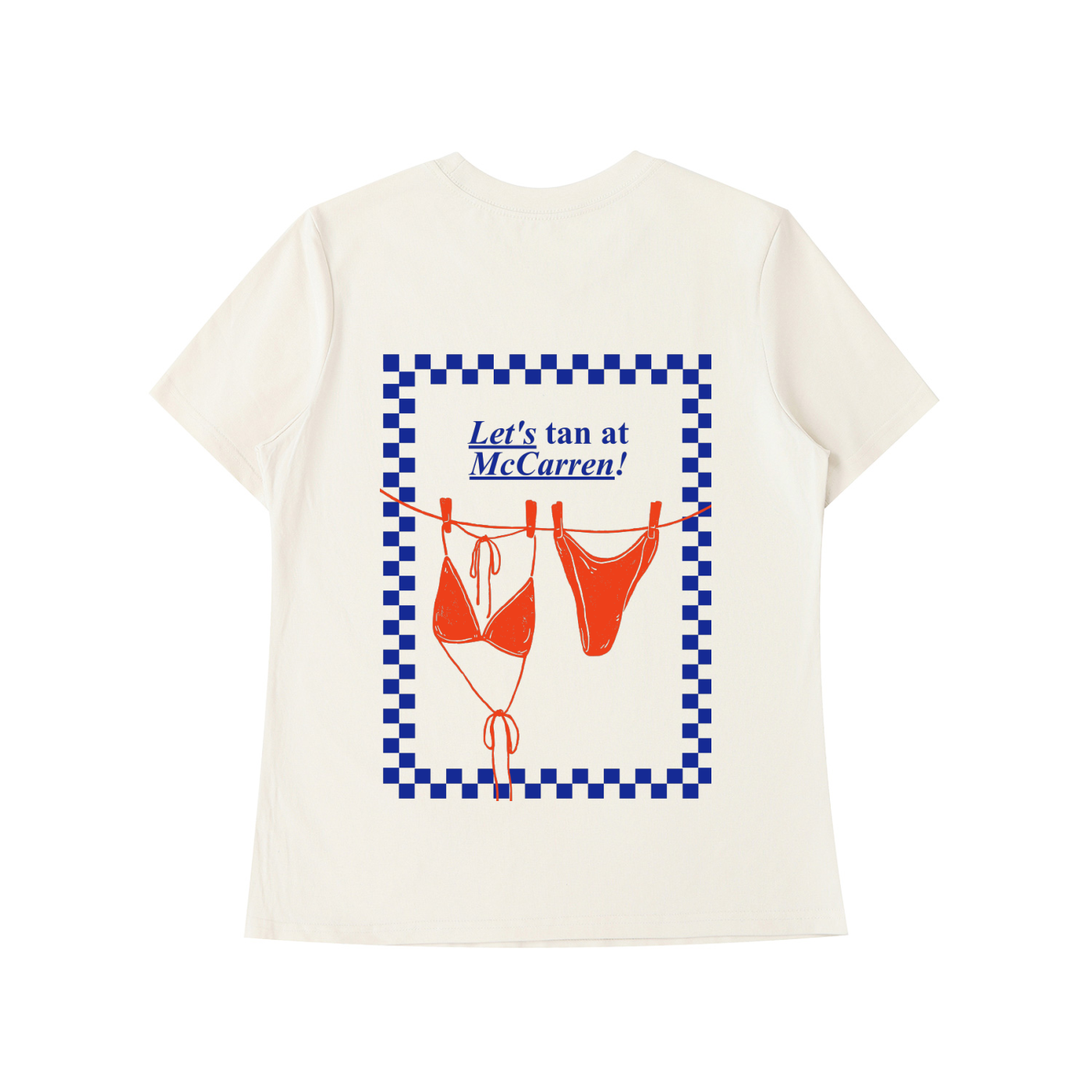 Tan at the park! Essential Standard Shoulder T-Shirt