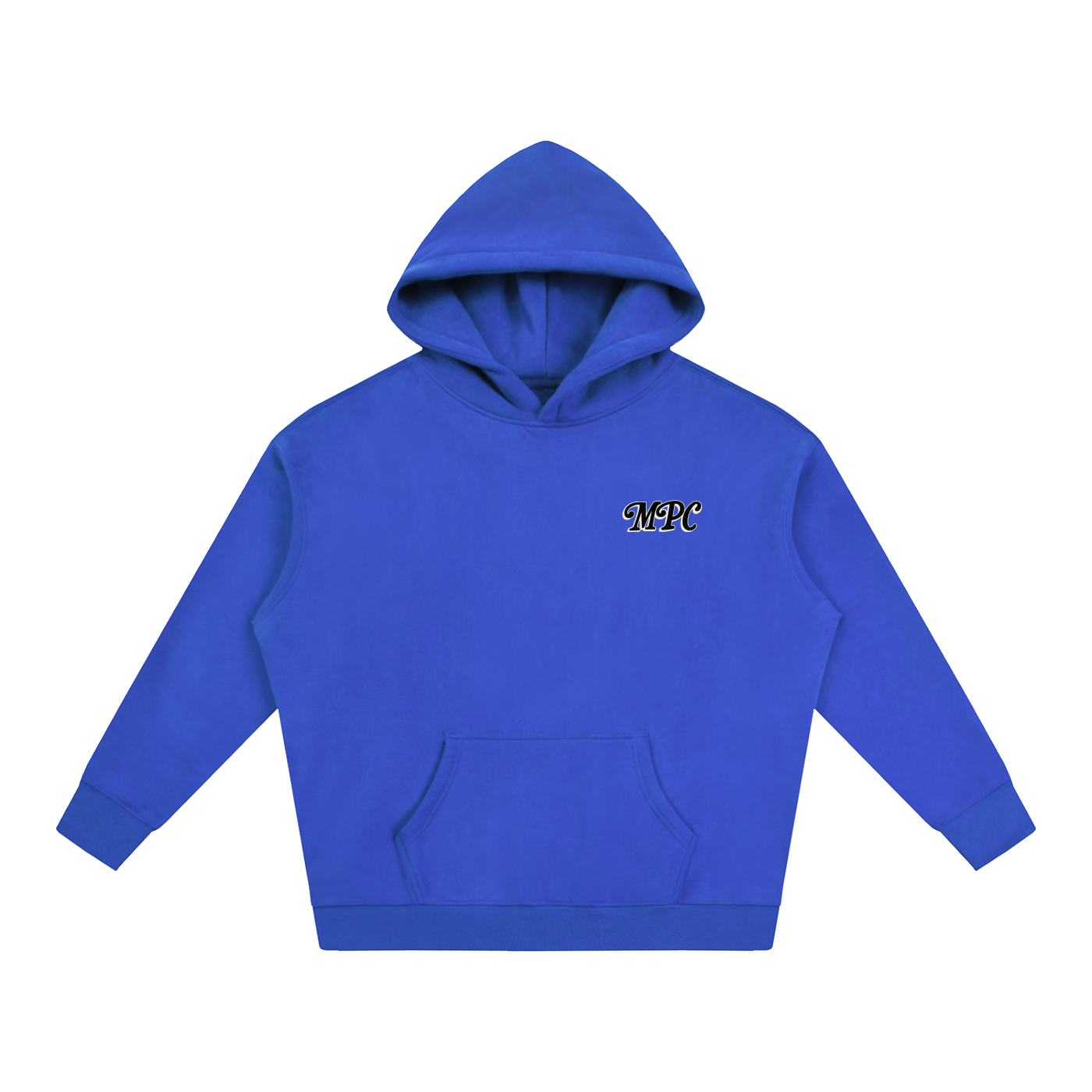 Only At McCarren (Black Lettering) Oversize Fleeced Hoodie