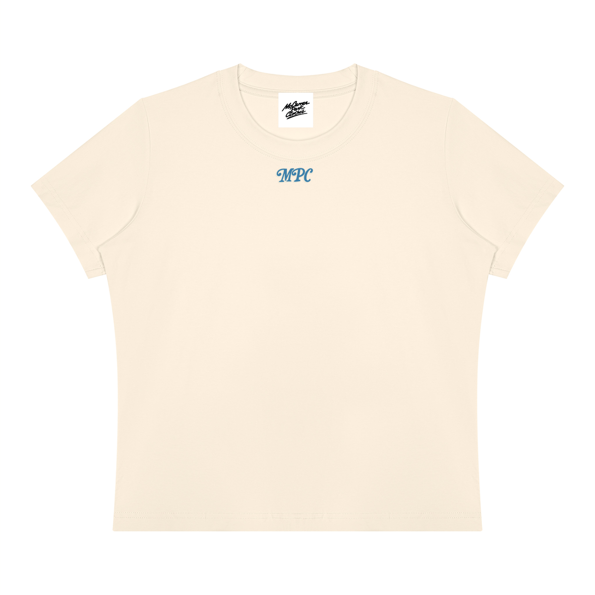 Only at McCarren Park (Slate Blue Lettering)  Women's Sorona Crewneck T-Shirt