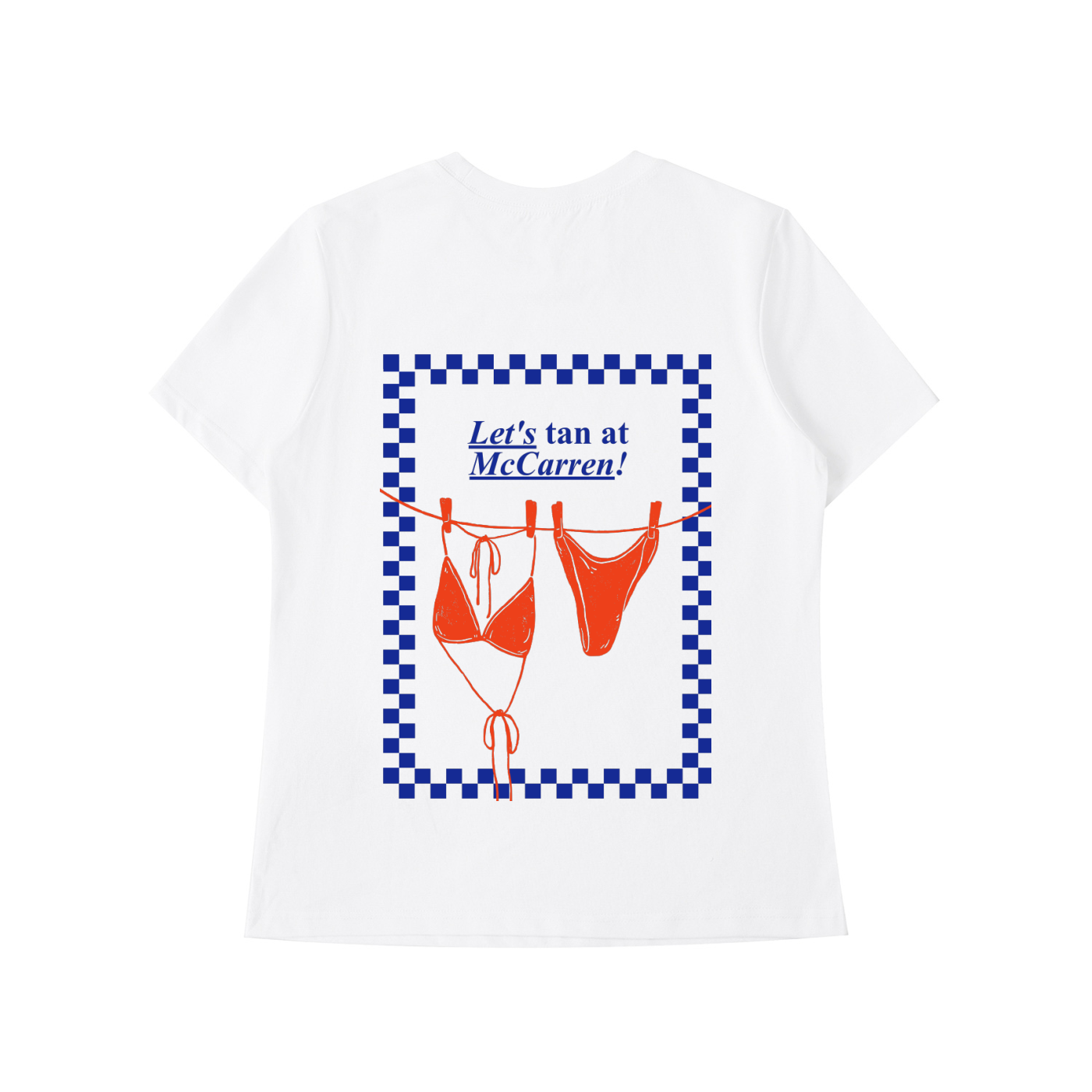 Tan at the park! Essential Standard Shoulder T-Shirt