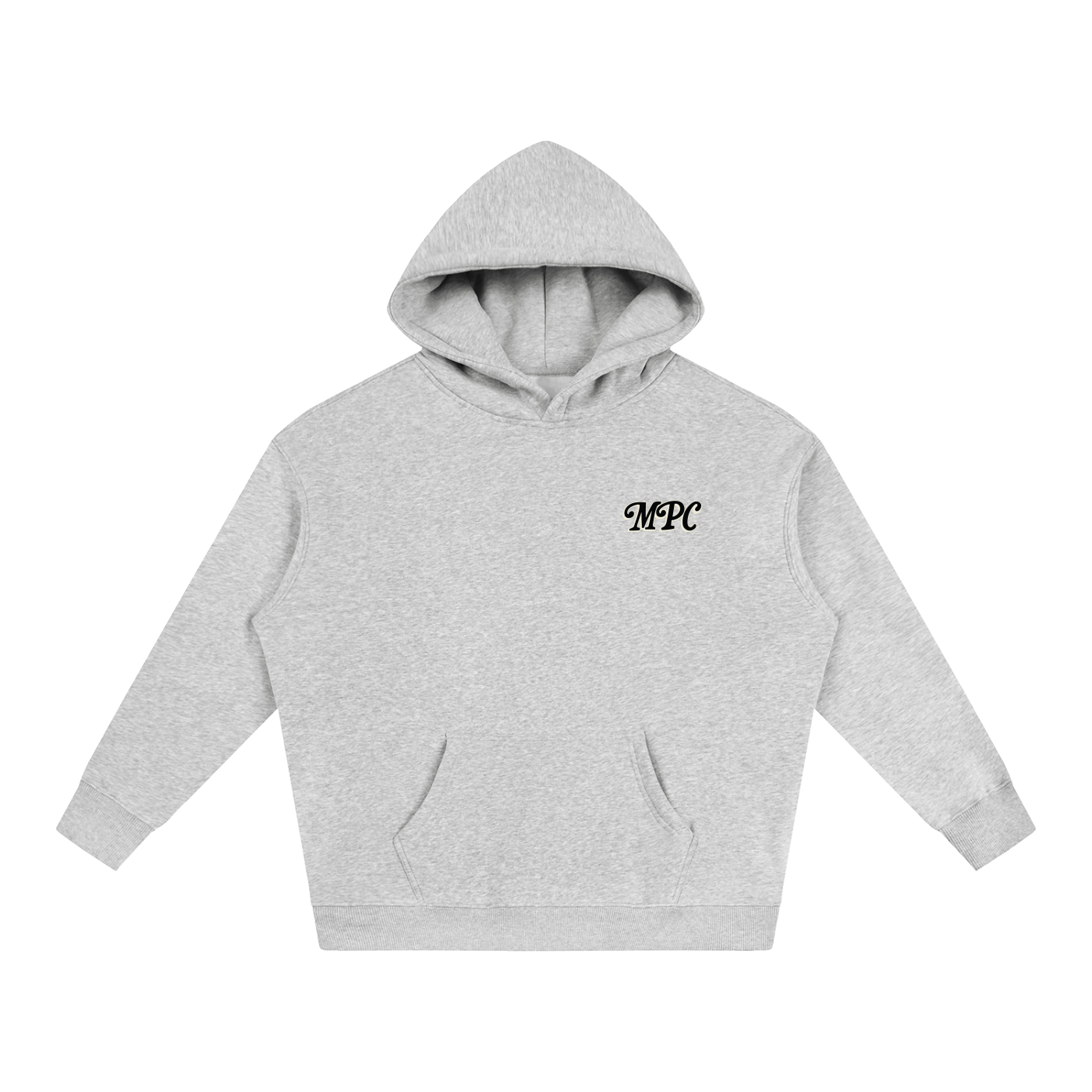 Only At McCarren (Black Lettering) Oversize Fleeced Hoodie