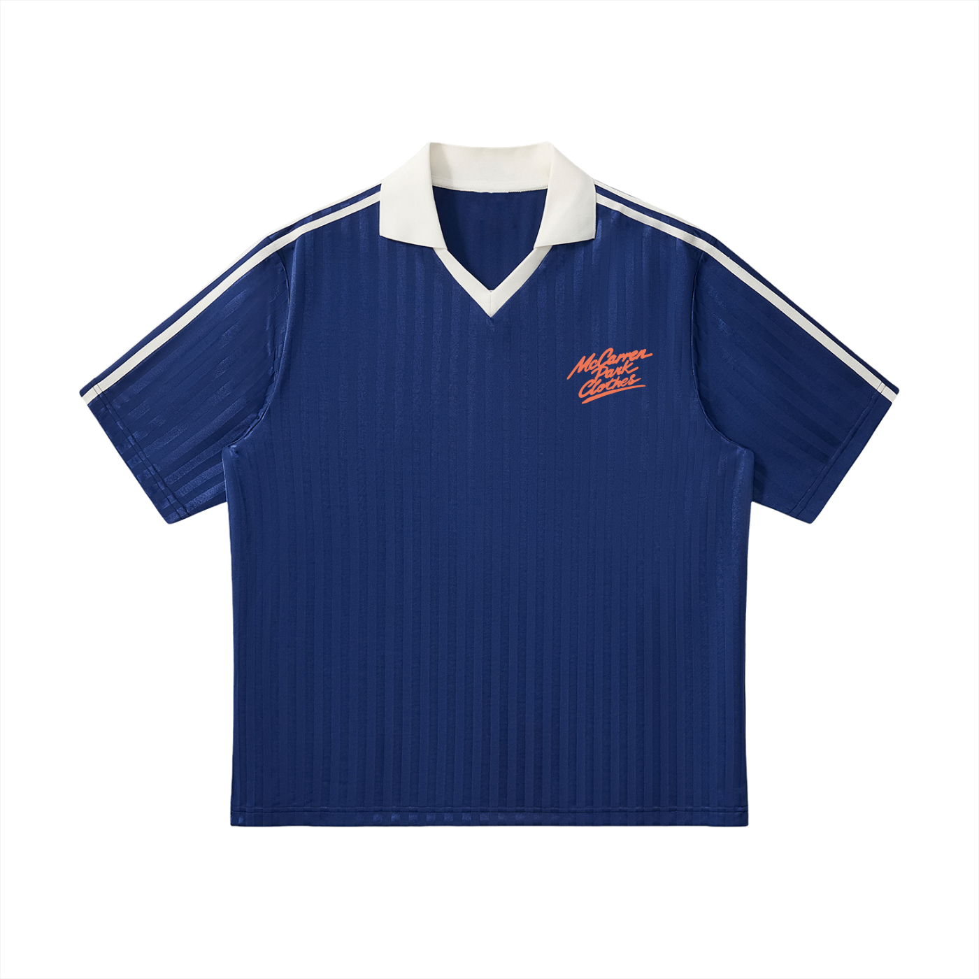 Let's Tan At McCarren Fútbol Jersey (Orange Lettering)