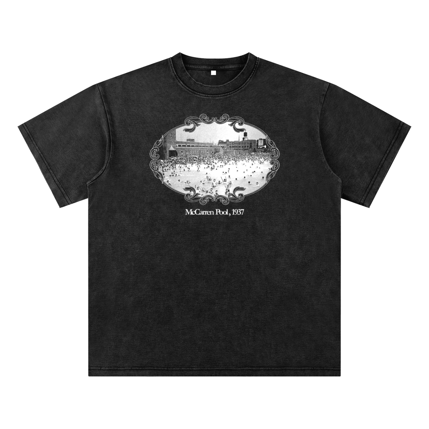 McCarren Pool Regular Snow-Washed Tee