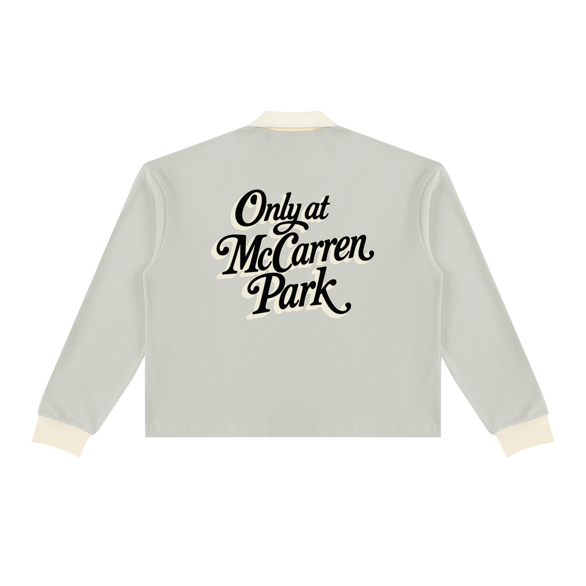 Only at McCarren (Black Lettering) Baseball Long Sleeve Sweatshirt