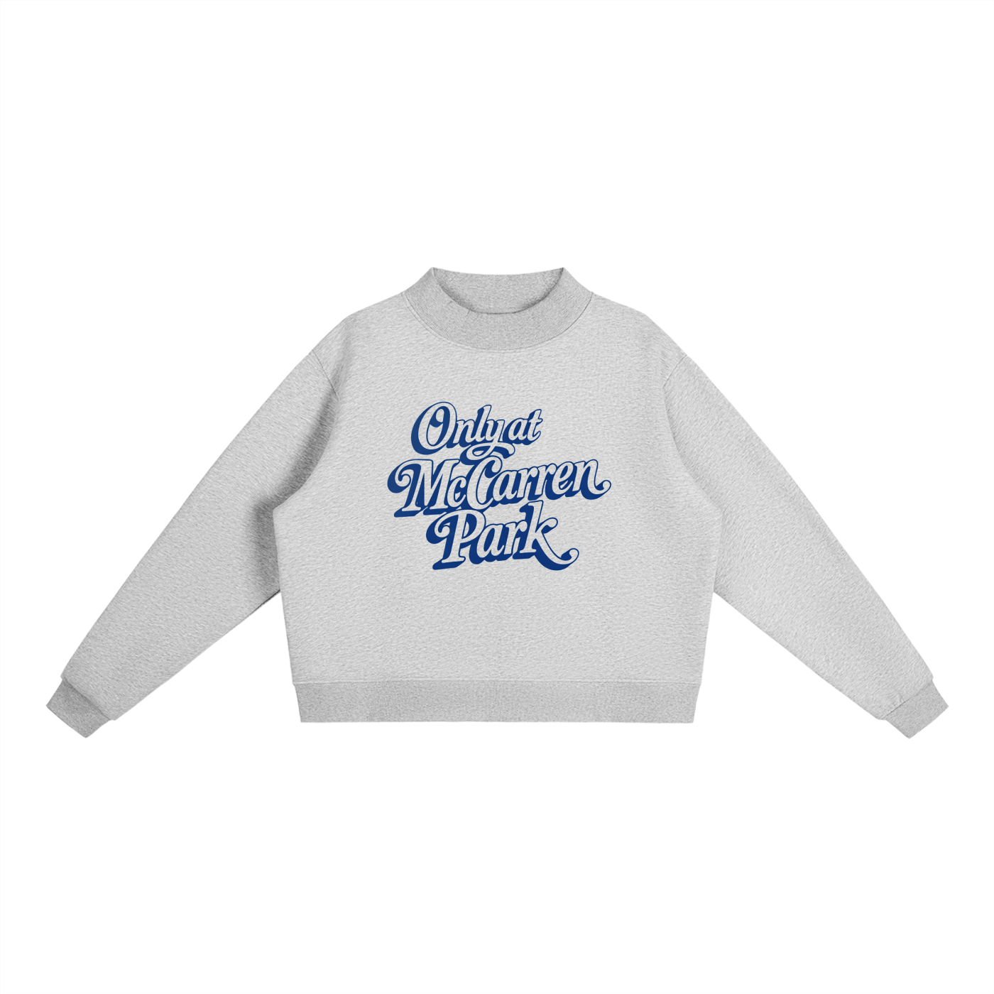 Only At McCarren Mock-neck Sweatshirt