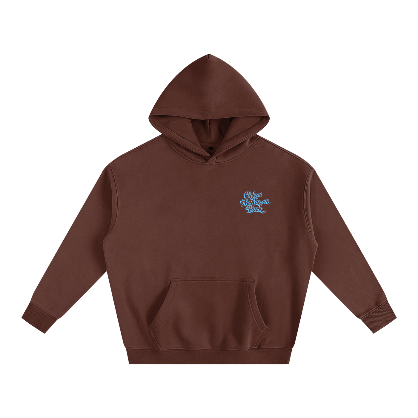 Only At McCarren! Oversize Fleeced Hoodie