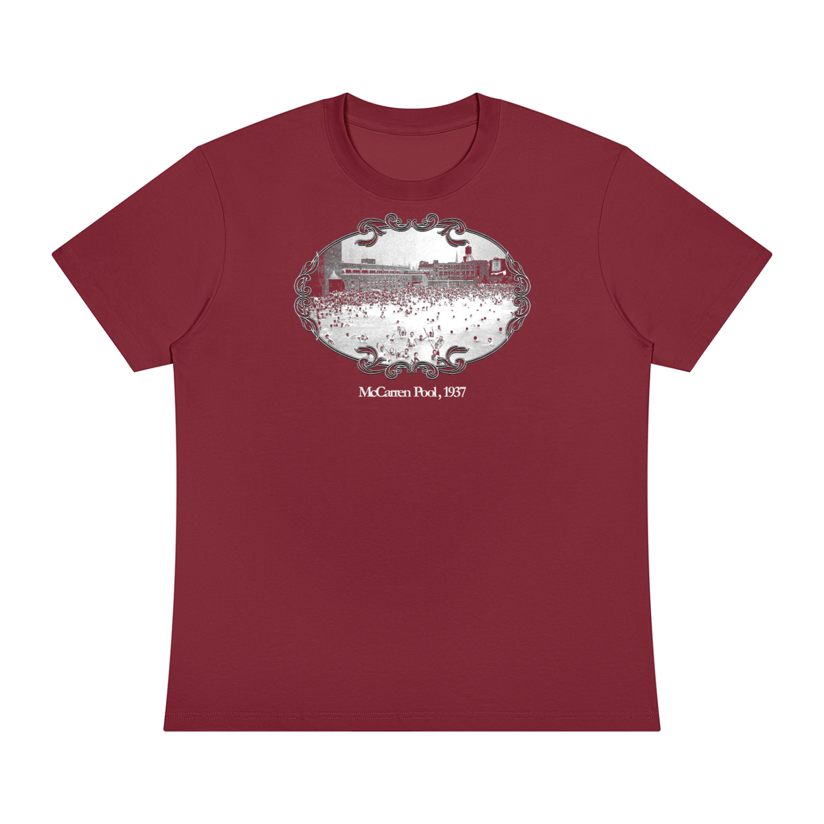 McCarren Pool Unisex Sorona Crewneck T-Shirt