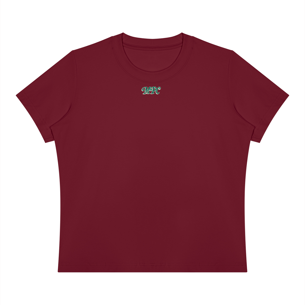 Only At McCarren (Green Lettering) Women's Sorona Crewneck T-Shirt