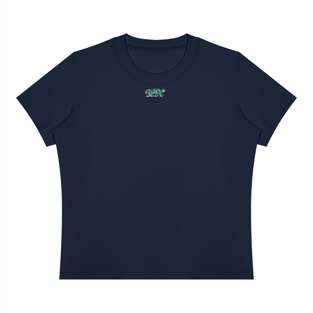 Only At McCarren (Green Lettering) Women's Sorona Crewneck T-Shirt