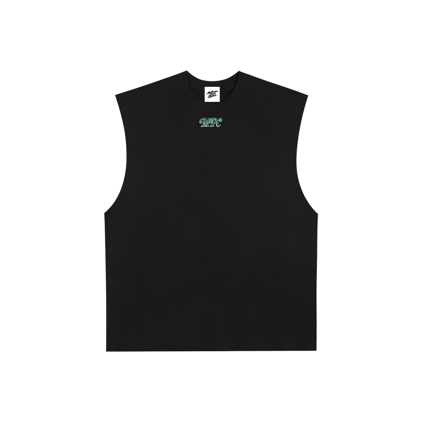Only At McCarren (Green Lettering) Muscle-y Cotton Tank Top