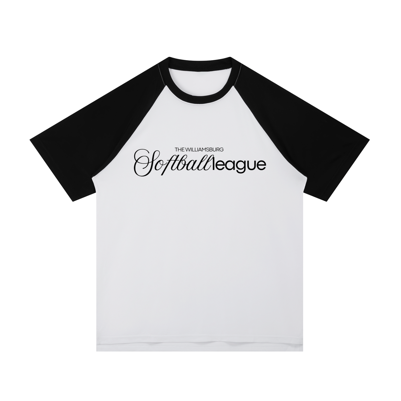 Contrast Raglan Sleeve Mesh T-Shirt