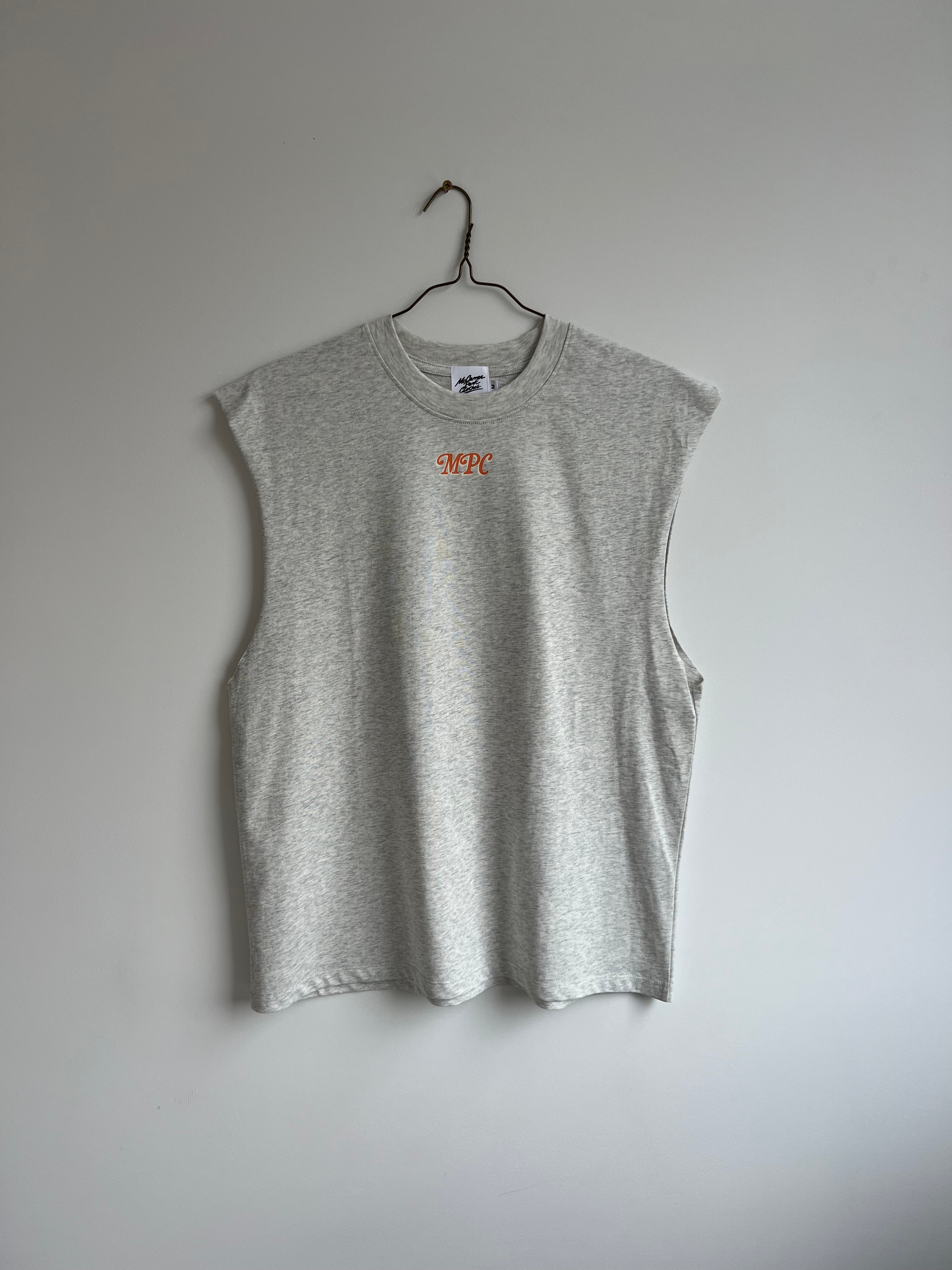 Only At McCarren (Orange Lettering) Muscle-y Cotton Tank Top