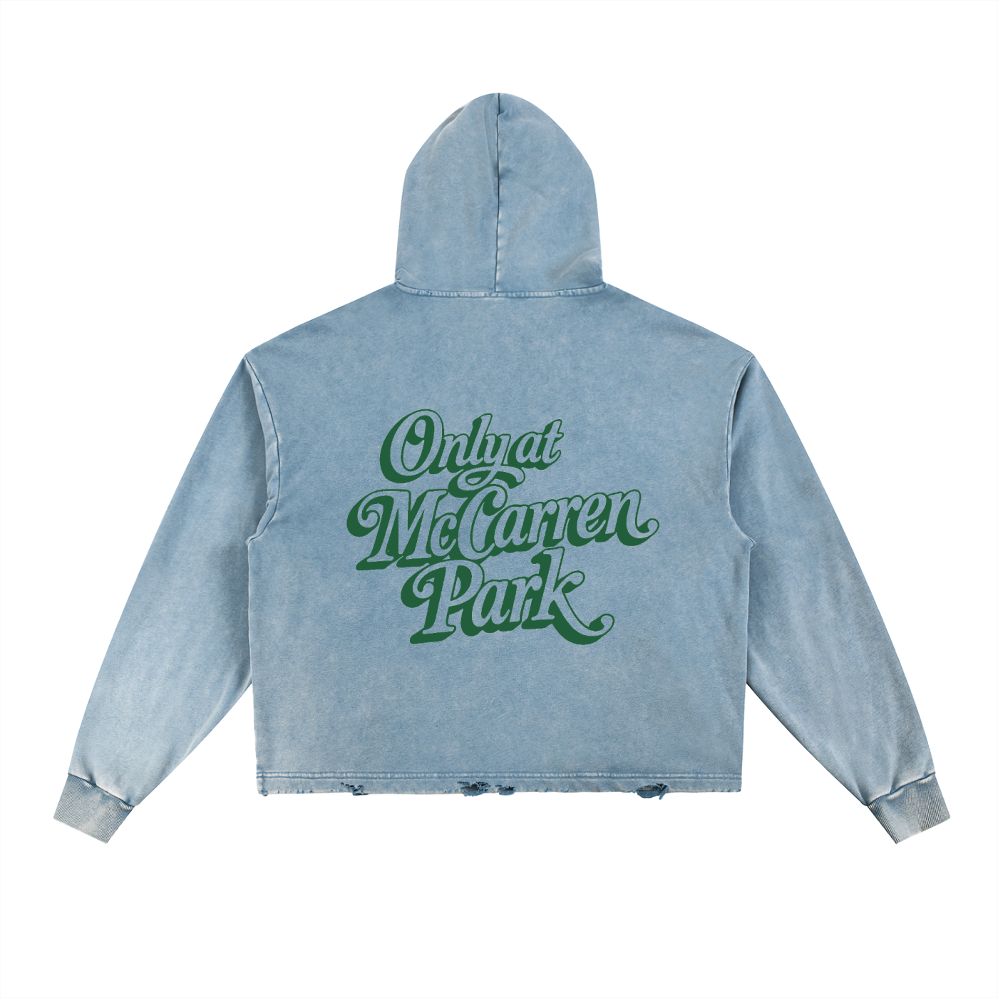 Only At McCarren Park Scuffed Hoodie