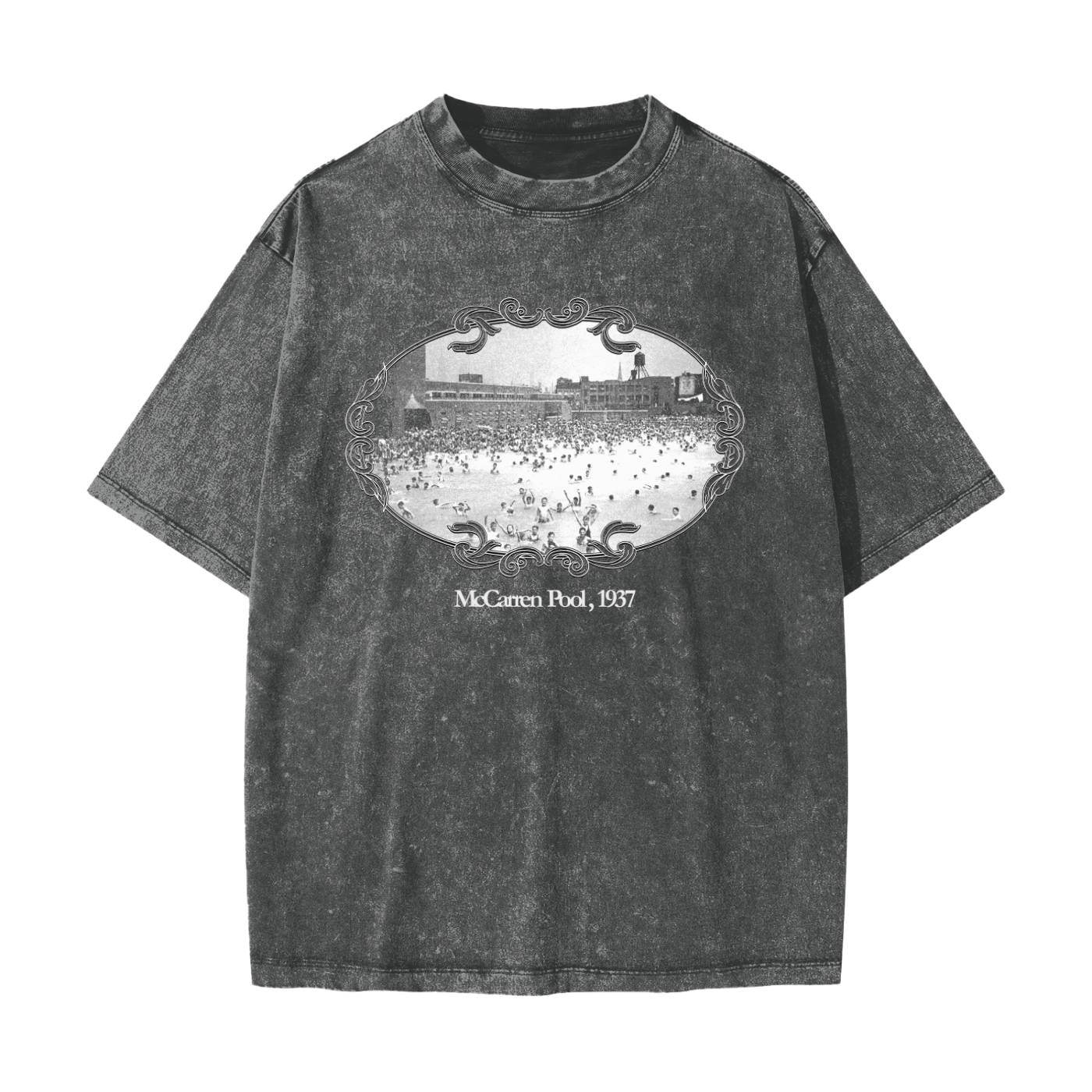 McCarren Pool Heavyweight Snow-Washed Tee