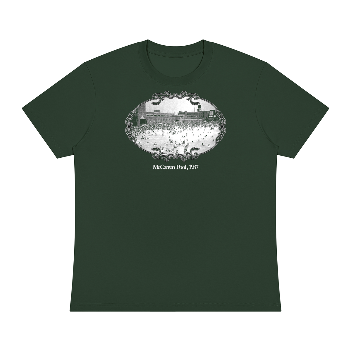 McCarren Pool Unisex Sorona Crewneck T-Shirt