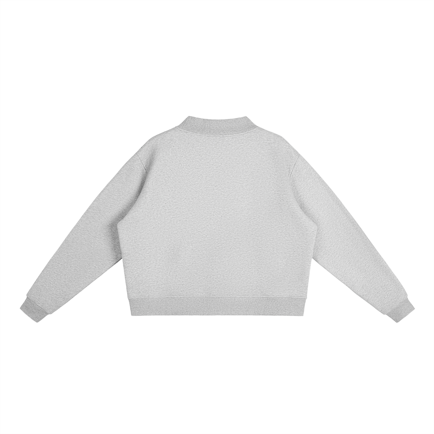 Only At McCarren Park Fleece Mock-Neck Crew Sweatshirt