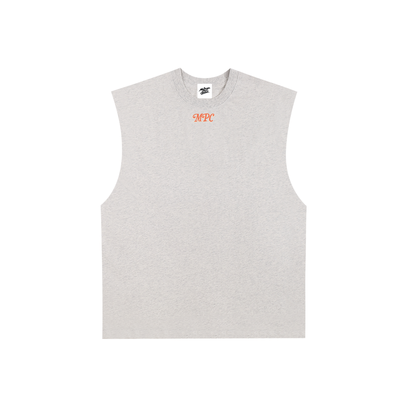 Only At McCarren (Orange Lettering) Muscle-y Cotton Tank Top
