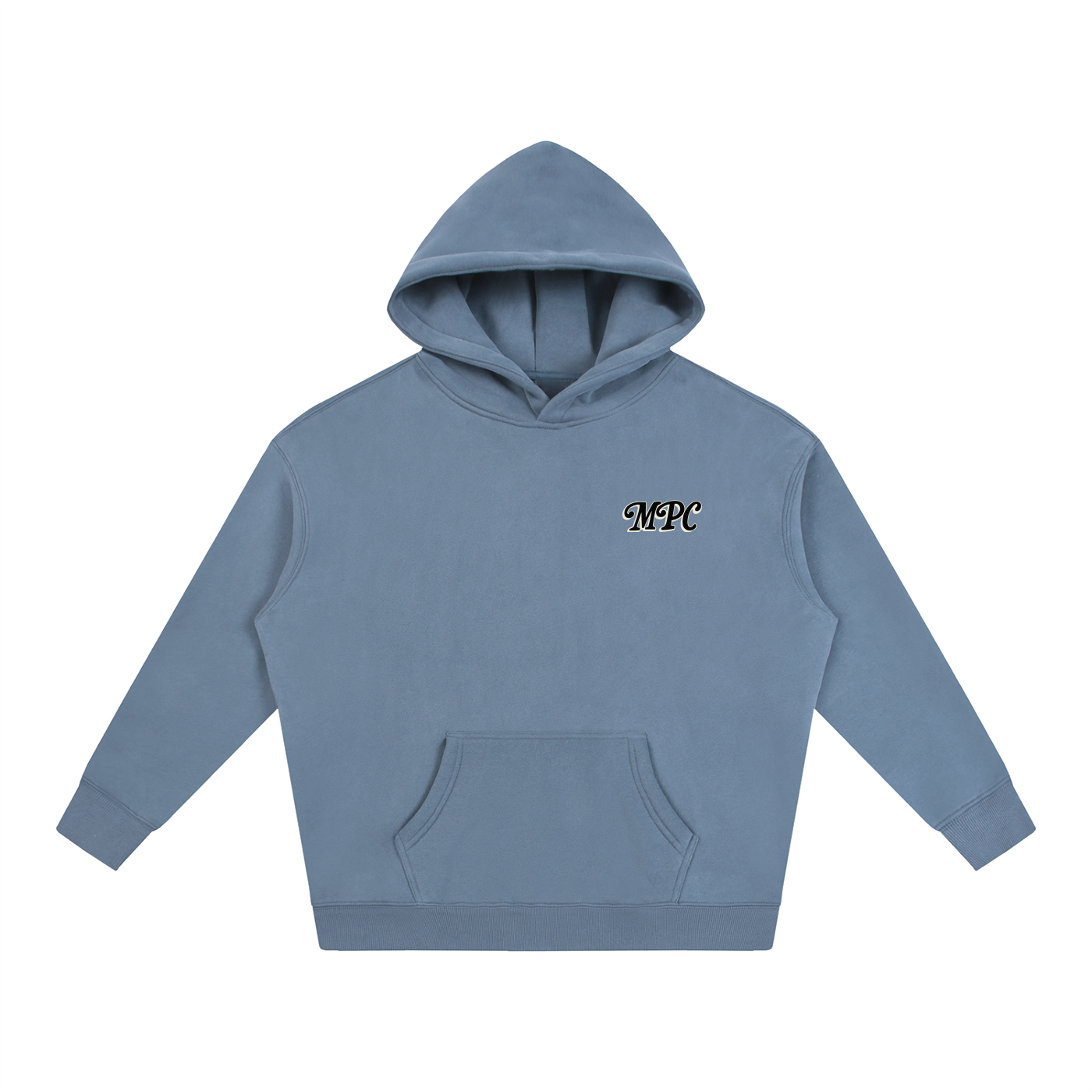 Only At McCarren (Black Lettering) Oversize Fleeced Hoodie