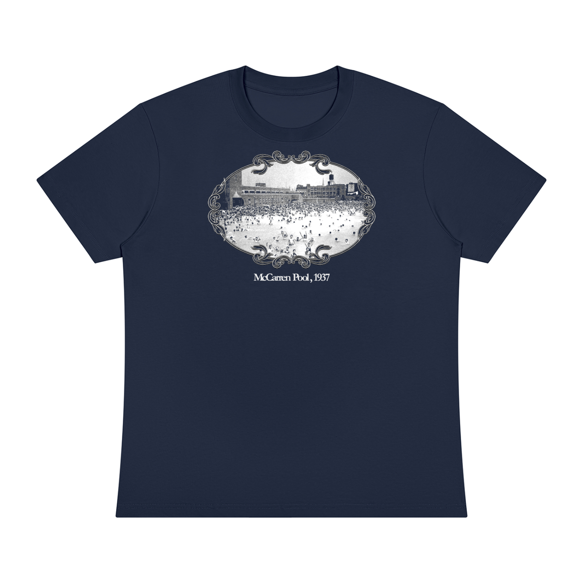 McCarren Pool Unisex Sorona Crewneck T-Shirt