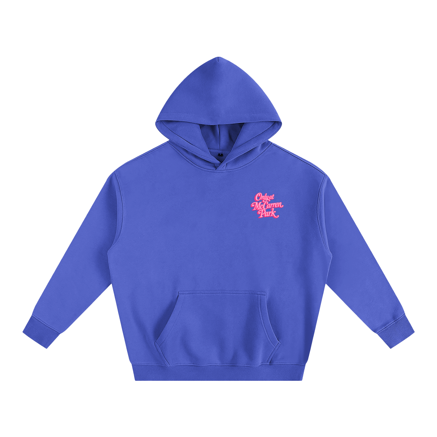 Only At McCarren Park Oversized Fleeced Hoodie