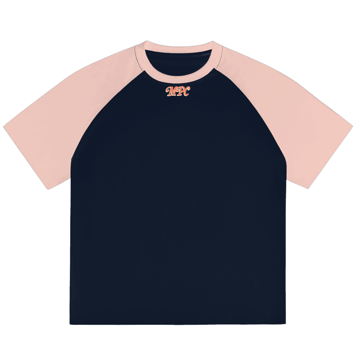 Only at McCarren Park (Orange Lettering) Baseball T-Shirt