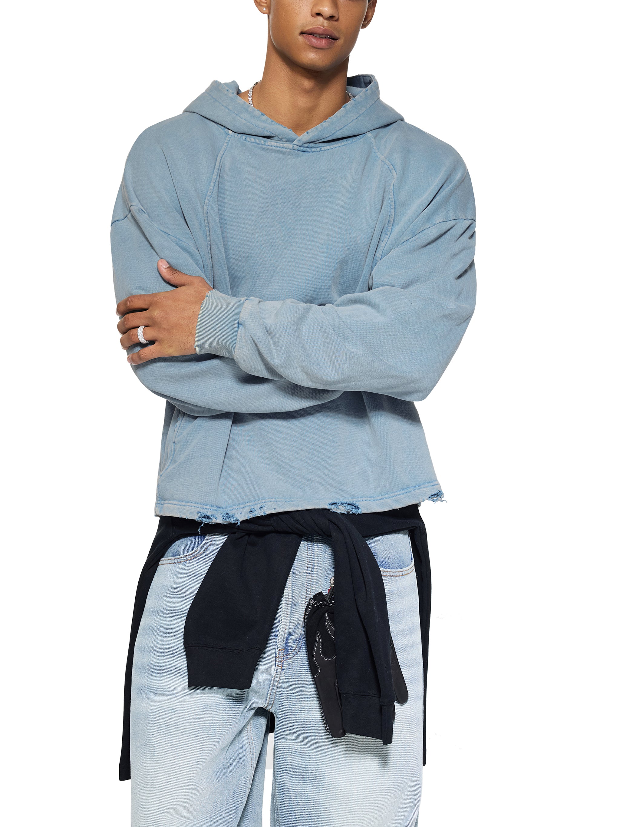 Only At McCarren Park Scuffed Hoodie